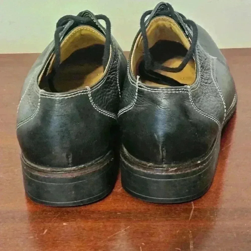 SANDRO LEATHER SHOES SIZE 8D EUC